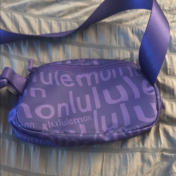 Lululemon Deep Purple Belt Bag - Picture 3 of 3